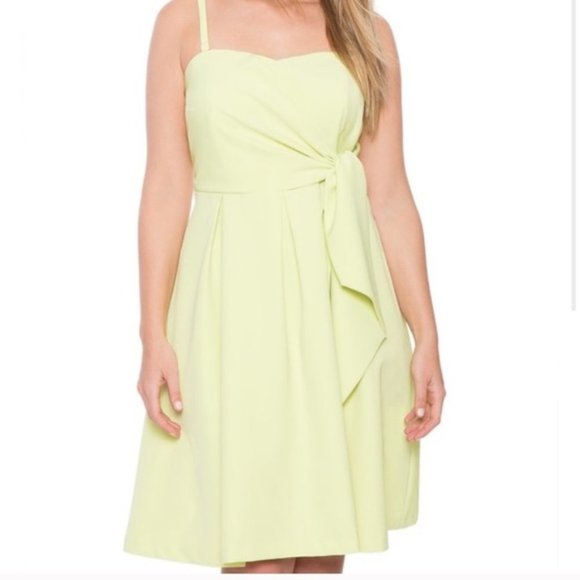Eloquii Dresses & Skirts - Eloquii Lime Strap Optional Dress NWT Size 20